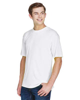 UltraClub 8620 Men's Cool & Dry Basic Performance T-Shirt #color_WHITE