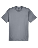 UltraClub 8420Y Youth Cool & Dry Sport Performance InterlockT-Shirt #color_CHARCOAL