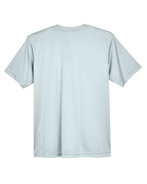 UltraClub 8420Y Youth Cool & Dry Sport Performance InterlockT-Shirt #color_GREY