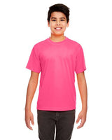 UltraClub 8420Y Youth Cool & Dry Sport Performance InterlockT-Shirt #color_HELICONIA