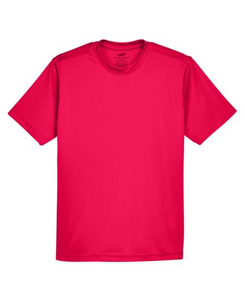 UltraClub 8420Y Youth Cool & Dry Sport Performance InterlockT-Shirt #color_RED