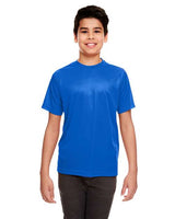 UltraClub 8420Y Youth Cool & Dry Sport Performance InterlockT-Shirt #color_ROYAL