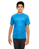 UltraClub 8420Y Youth Cool & Dry Sport Performance InterlockT-Shirt #color_SAPPHIRE
