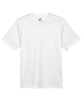 UltraClub 8420Y Youth Cool & Dry Sport Performance InterlockT-Shirt #color_WHITE