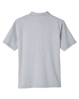UltraClub UC105 Men's Lakeshore Stretch Cotton Performance Polo #color_HEATHER GREY