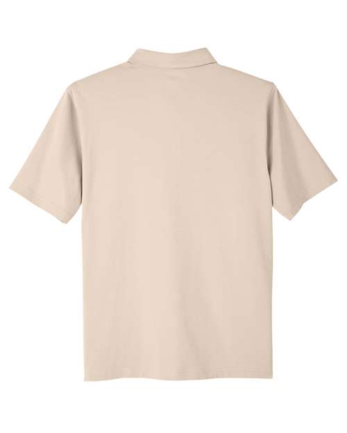 UltraClub UC105 Men's Lakeshore Stretch Cotton Performance Polo #color_STONE