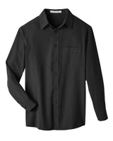 UltraClub UC500 Men's Bradley Performance Woven Shirt #color_BLACK