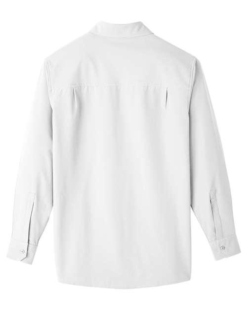 UltraClub UC500 Men's Bradley Performance Woven Shirt #color_WHITE