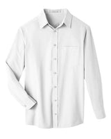 UltraClub UC500 Men's Bradley Performance Woven Shirt #color_WHITE