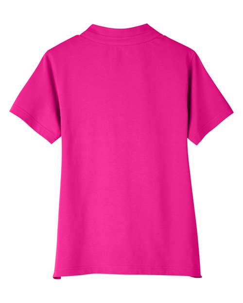 UltraClub UC105W Ladies' Lakeshore Stretch Cotton Performance Polo #color_HELICONIA