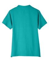 UltraClub UC105W Ladies' Lakeshore Stretch Cotton Performance Polo #color_JADE