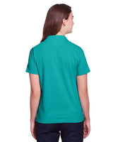 UltraClub UC105W Ladies' Lakeshore Stretch Cotton Performance Polo #color_JADE