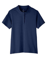 UltraClub UC105W Ladies' Lakeshore Stretch Cotton Performance Polo #color_NAVY