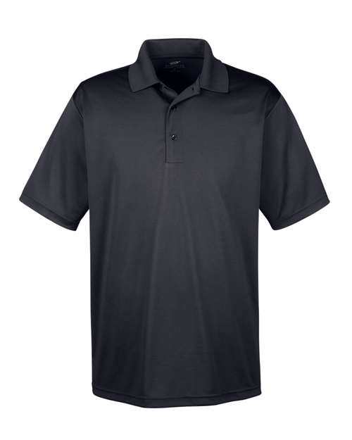 UltraClub 8610 Men's Cool & Dry 8-Star Elite Performance Interlock Polo #color_BLACK