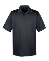UltraClub 8610 Men's Cool & Dry 8-Star Elite Performance Interlock Polo #color_BLACK