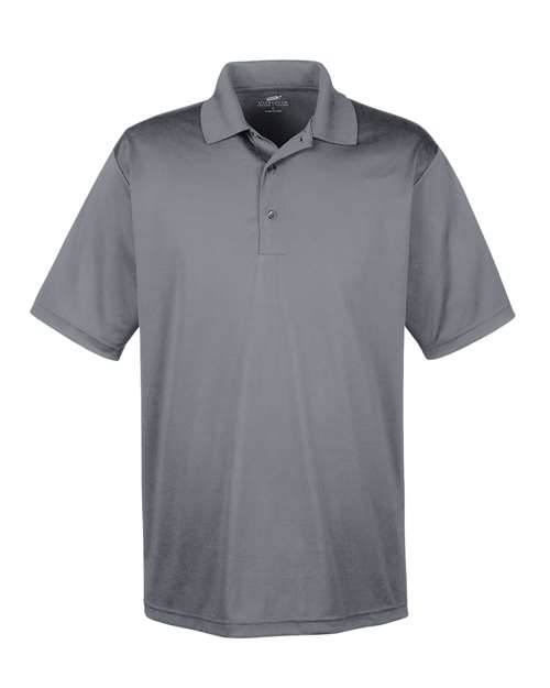 UltraClub 8610 Men's Cool & Dry 8-Star Elite Performance Interlock Polo #color_CHARCOAL