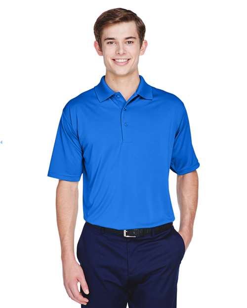 UltraClub 8610 Men's Cool & Dry 8-Star Elite Performance Interlock Polo #color_ROYAL