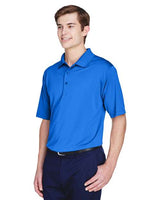 UltraClub 8610 Men's Cool & Dry 8-Star Elite Performance Interlock Polo #color_ROYAL