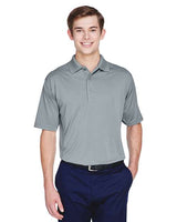 UltraClub 8610 Men's Cool & Dry 8-Star Elite Performance Interlock Polo #color_SILVER