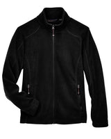 North End 78172 Ladies' Voyage Fleece Jacket #color_BLACK