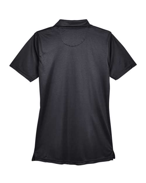 UltraClub 8425L Ladies' Cool & Dry Sport Performance Interlock Polo #color_BLACK