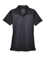 UltraClub 8425L Ladies' Cool & Dry Sport Performance Interlock Polo #color_BLACK