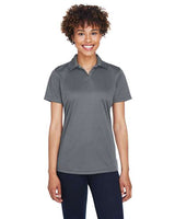 UltraClub 8425L Ladies' Cool & Dry Sport Performance Interlock Polo #color_CHARCOAL