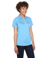 UltraClub 8425L Ladies' Cool & Dry Sport Performance Interlock Polo #color_COLUMBIA BLUE