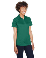 UltraClub 8425L Ladies' Cool & Dry Sport Performance Interlock Polo #color_FOREST GREEN