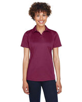 UltraClub 8425L Ladies' Cool & Dry Sport Performance Interlock Polo #color_MAROON
