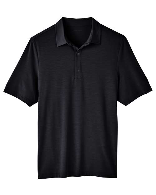 North End NE100 Men's Jaq Snap-Up Stretch Performance Polo #color_BLACK