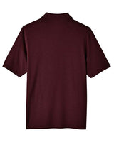 North End NE100 Men's Jaq Snap-Up Stretch Performance Polo #color_BURGUNDY
