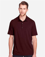 North End NE100 Men's Jaq Snap-Up Stretch Performance Polo #color_BURGUNDY