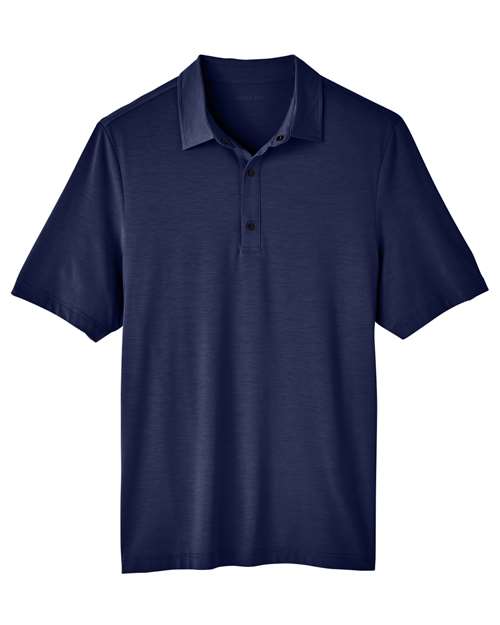 North End NE100 Men's Jaq Snap-Up Stretch Performance Polo #color_CLASSIC NAVY