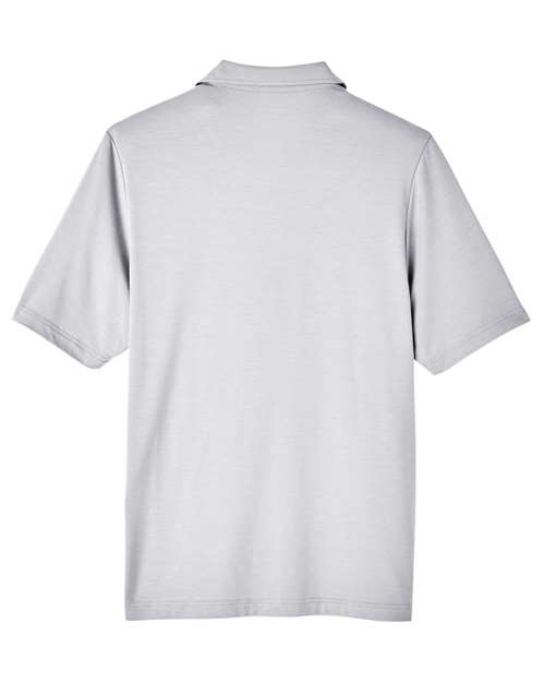 North End NE100 Men's Jaq Snap-Up Stretch Performance Polo #color_PLATINUM