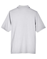 North End NE100 Men's Jaq Snap-Up Stretch Performance Polo #color_PLATINUM