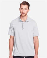 North End NE100 Men's Jaq Snap-Up Stretch Performance Polo #color_PLATINUM