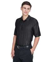 UltraClub 8415 Men's Cool & Dry Elite Performance Polo #color_BLACK
