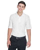 UltraClub 8415 Men's Cool & Dry Elite Performance Polo #color_WHITE
