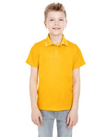 UltraClub 8210Y Youth Cool & Dry Mesh PiquPolo #color_GOLD