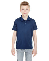 UltraClub 8210Y Youth Cool & Dry Mesh PiquPolo #color_NAVY