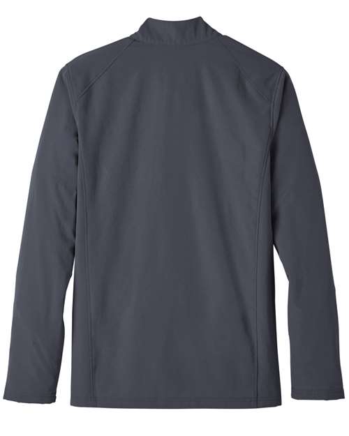 North End NE401 Men's Quest Stretch Quarter-Zip #color_CARBON/ BLACK