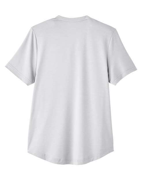 North End NE100W Ladies' Jaq Snap-Up Stretch Performance Polo #color_PLATINUM
