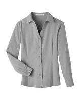 UltraClub UC500W Ladies' Bradley Performance Woven Shirt #color_SILVER