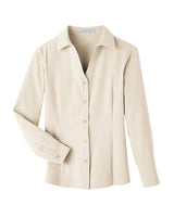 UltraClub UC500W Ladies' Bradley Performance Woven Shirt #color_STONE