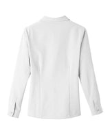 UltraClub UC500W Ladies' Bradley Performance Woven Shirt #color_WHITE
