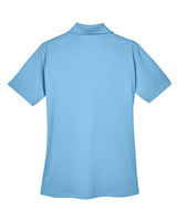 UltraClub 8610L Ladies' Cool & Dry 8-Star Elite Performance Interlock Polo #color_COLUMBIA BLUE