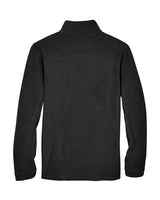 North End 88172 Men's Voyage Fleece Jacket #color_BLACK