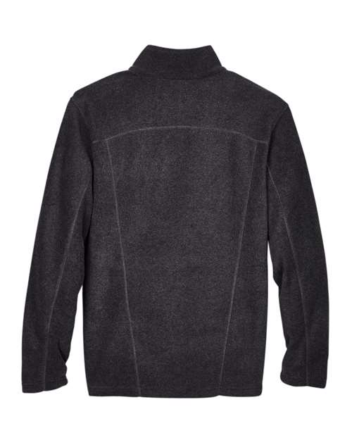 North End 88172 Men's Voyage Fleece Jacket #color_HEATHER CHARCOAL