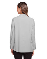North End NE500W Ladies' Borough Stretch Performance Shirt #color_PLATINUM